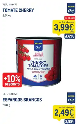 Makro Tomate cherry metro chef promoção
