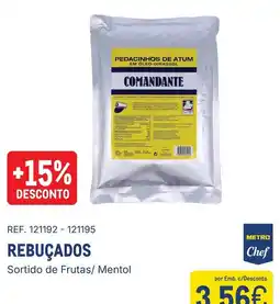 Makro Pedacinhos de atum comandante promoção