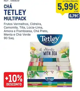 Makro Chá tetley multipack promoção