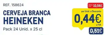 Makro Cerveja branca heineken promoção