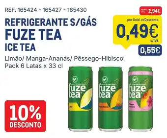 Makro Fuze Tea Ice Tea promoção