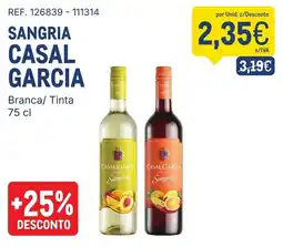 Makro Sangria casal garcia promoção