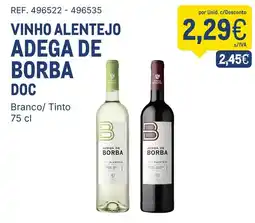 Makro vinho alentejo adega de borba doc promoção