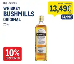 Makro whiskey bushmills original promoção