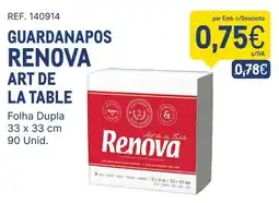 Makro guardanapos renova art de la table promoção
