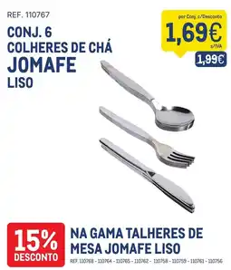 Makro colheres de chá jomafe liso promoção