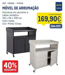 Makro Móvel de arrumação metro professional promoção
