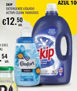 Central Cash Skip detergente líquido active clean promoção
