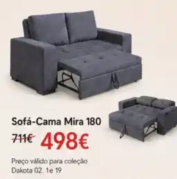 Hiper Centro do Móvel Sofá-Cama Mira 180 promoção