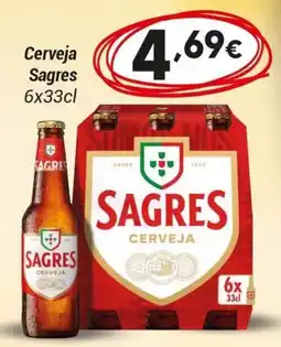 GidaCarnes Supermercados Cerveja Sagres promoção