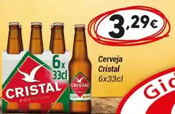GidaCarnes Supermercados Cerveja Cristal promoção