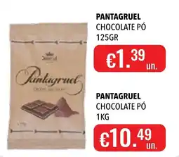 Central Cash Pantagruel chocolate pó promoção