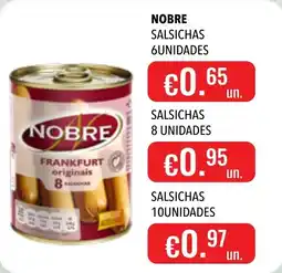 Central Cash Nobre salsichas promoção