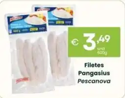 Roque Supermercados Filetes Pangasius Pescanova promoção