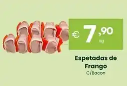 Roque Supermercados Espetadas de Frango C/Bacon promoção