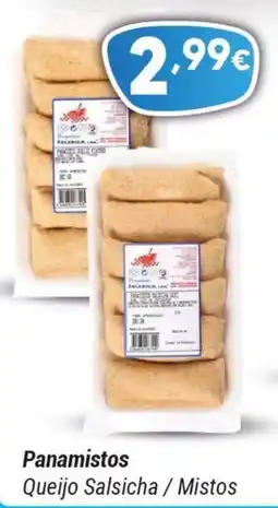 GidaCarnes Supermercados Panamistos Queijo Salsicha / Mistos promoção