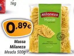 GidaCarnes Supermercados Massa Milaneza Meada promoção