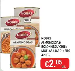Central Cash Nobre almôndegas/ bolonhesa/ chili/ moelas / jardineira promoção