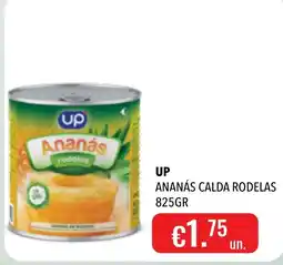 Central Cash Up ananás rodela promoção
