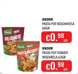 Central Cash Knorr pasta pot bolonhesa promoção