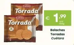 Roque Supermercados Bolachas Torradas Cuétara promoção