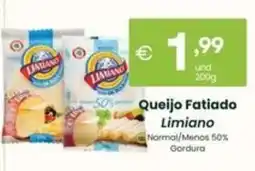 Roque Supermercados Queijo Fatiado Limiano promoção