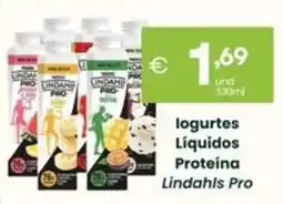 Roque Supermercados Iogurtes Líquidos Proteína Lindahls Pro promoção