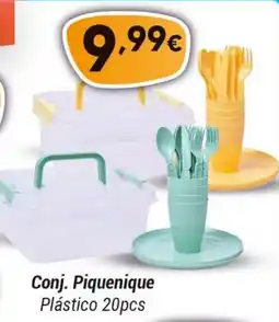 GidaCarnes Supermercados Conj. Piquenique Plástico promoção