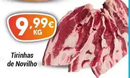 GidaCarnes Supermercados Tirinhas de Novilho promoção
