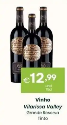 Roque Supermercados Vinho Vilarissa Valley Grande Reserva Tinto promoção