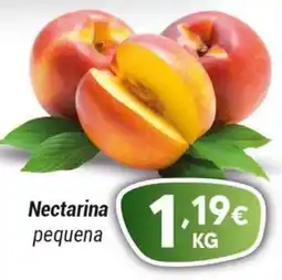 GidaCarnes Supermercados Nectarina pequena promoção
