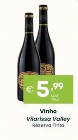 Roque Supermercados Vinho Vilarissa Valley Reserva Tinto promoção