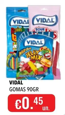 Central Cash Vidal gomas promoção