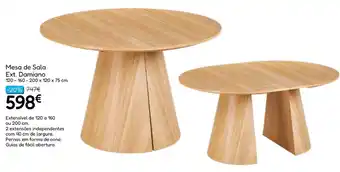 Mesa de Sala Ext. Damiano