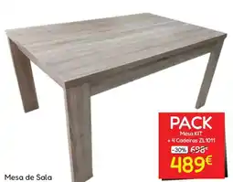 Hiper Centro do Móvel Mesa kit promoção