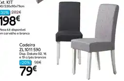 Hiper Centro do Móvel Cadeira ZL1011 590 promoção