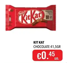 Central Cash kit kat chocolate promoção