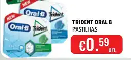 Central Cash Trident oral b pastilhas promoção