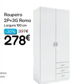 Hiper Centro do Móvel Roupeiro 2P+3G Roma promoção