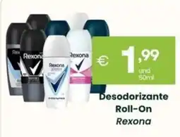Roque Supermercados Desodorante Roll-On Rexona promoção