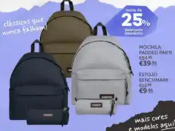 Note! Eastpak mochila padded pak'r promoção