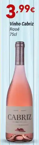 GidaCarnes Supermercados Vinho Cabriz Rosé promoção