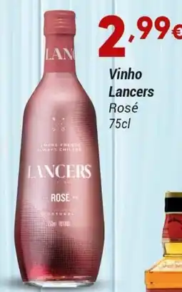 GidaCarnes Supermercados Vinho Lancers Rosé promoção