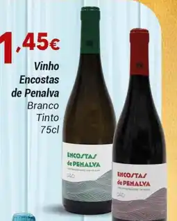 GidaCarnes Supermercados Vinho Encostas de Penalva promoção