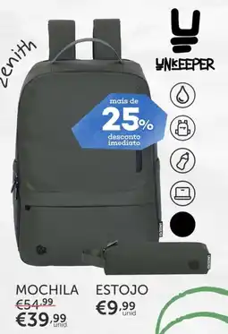 Note! Mochila unkeeper promoção