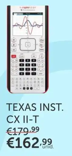 Note! texas inst. cx ii-t promoção