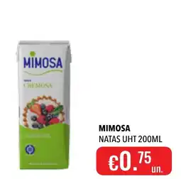 Central Cash Mimosa natas cremosa promoção