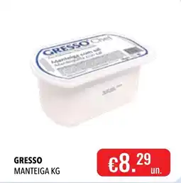 Central Cash Gresso manteiga kg promoção