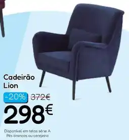 Hiper Centro do Móvel Cadeirão Lion promoção