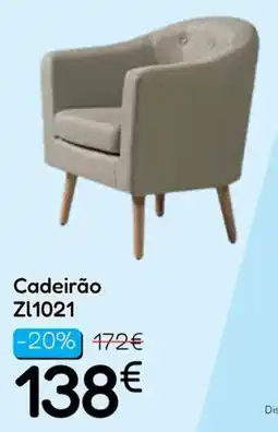 Hiper Centro do Móvel Cadeirão ZL1021 promoção